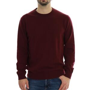 MAGLIA BASIC BORDEAUX